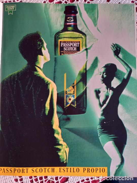 Colecionismo de Revistas e Jornais: ANUNCIO WHISKY scotch passport