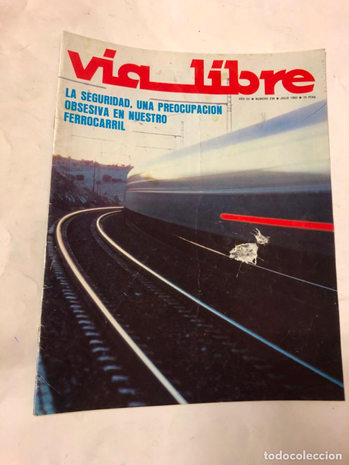 Coleccionismo de Revistas y Peri&oacute;dicos: REVISTA VIA LIBRE NUMERO 234, JULIO 1983