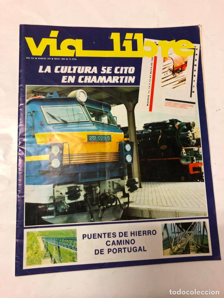 Coleccionismo de Revistas y Peri&oacute;dicos: REVISTA VIA LIBRE NUMERO 244, MAYO 1984