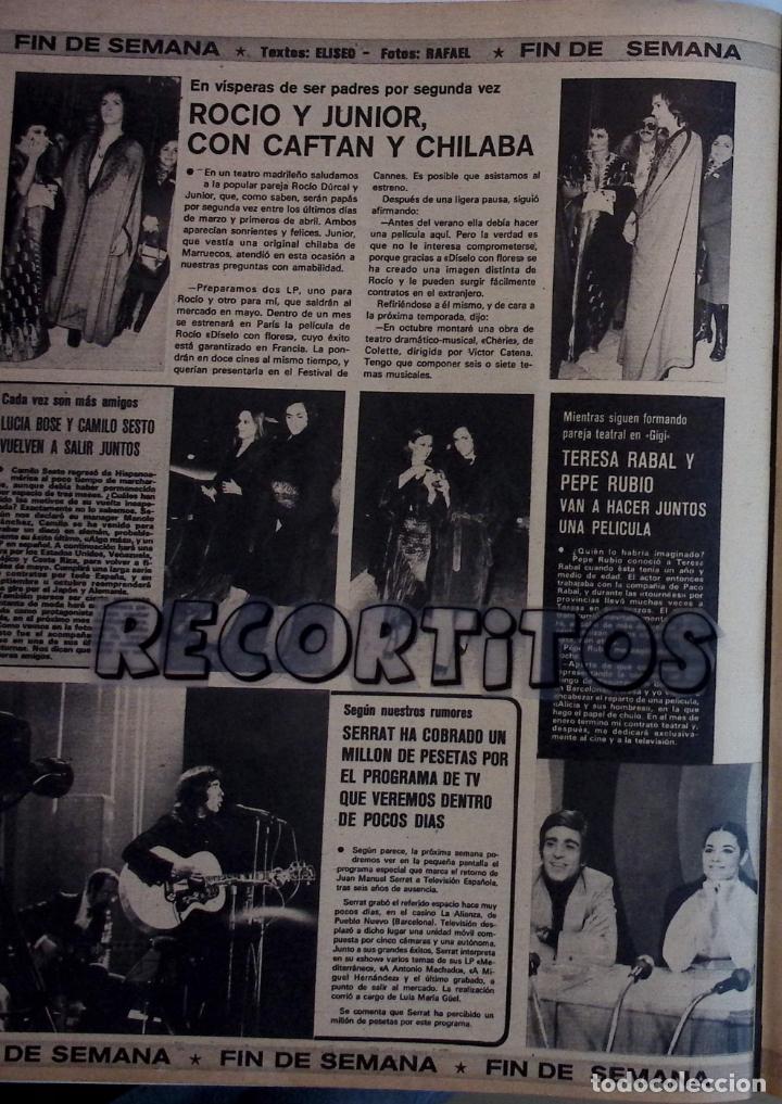 Collezionismo di Riviste e Giornali: lucia bose camilo sesto rocio durcal junior