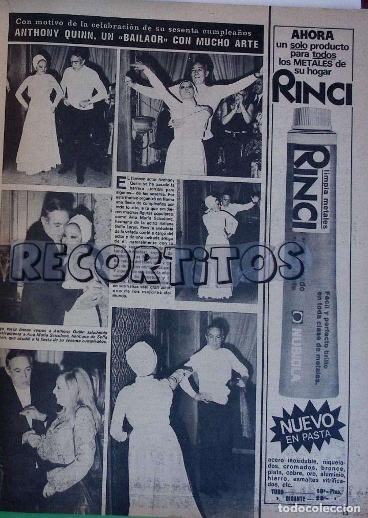 Coleccionismo de Revistas y Peri&oacute;dicos: anthony quinn la hermana de sofia loren