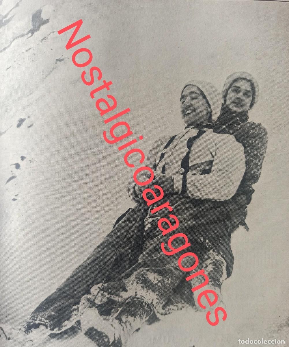 Coleccionismo de Revistas y Peri&oacute;dicos: Catalu&ntilde;a esqui nieve carreras luges foto revista principio siglo XX 191G