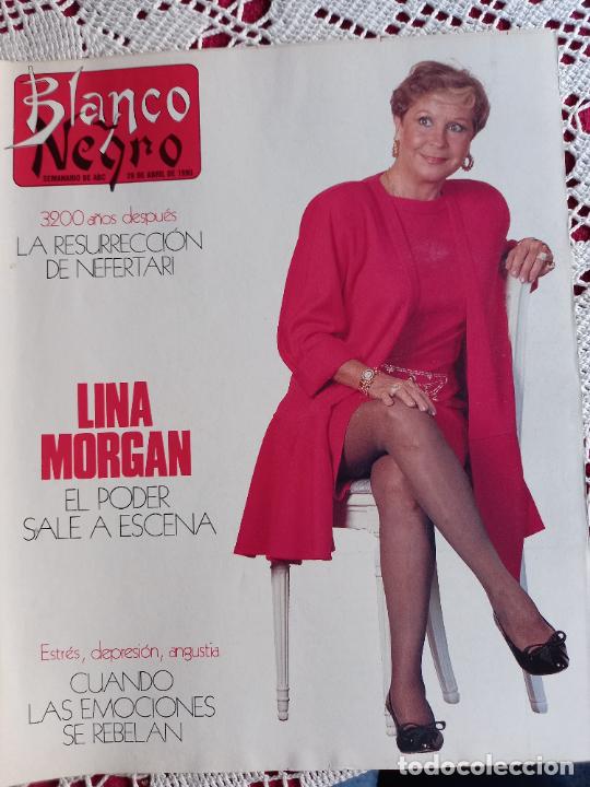 Coleccionismo de Revistas y Peri&oacute;dicos: recorte portada de lina morgan