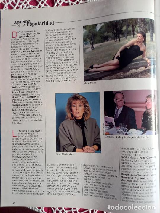 Coleccionismo de revistas y peri&oacute;dicos: mirta miller rosa maria mateo camilo jose cela la duquesa de sevilla