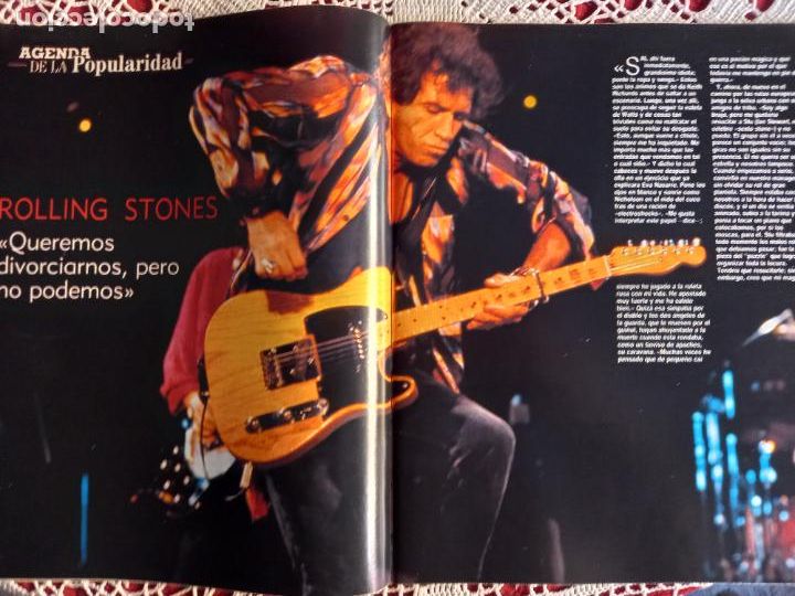 Coleccionismo de Revistas y Peri&oacute;dicos: the rolling stones in spain