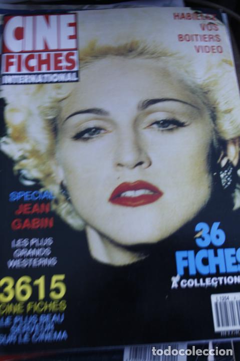 Coleccionismo de Revistas y Peri&oacute;dicos: REVISTA FRANCESA CINE FICHES MADONNA PROGRAMAS DE CINE