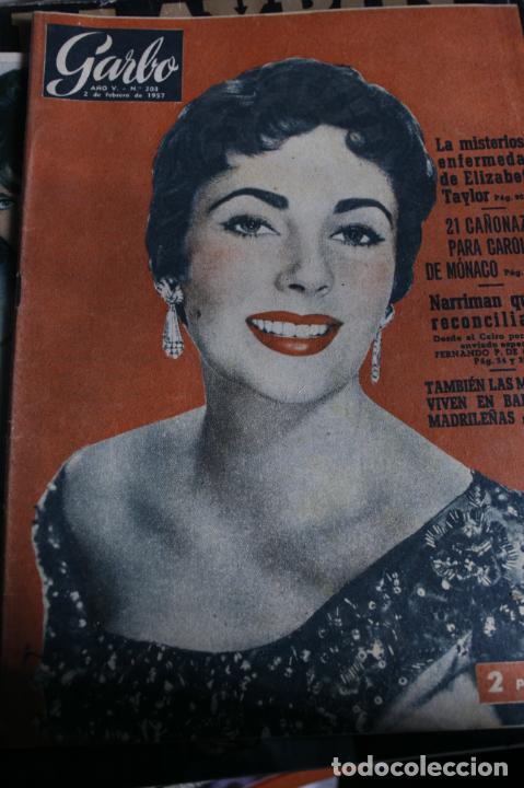 Coleccionismo de Revistas y Peri&oacute;dicos: ELIZABETH TAYLOR CASTILLO DE CHINCHILLA 1957