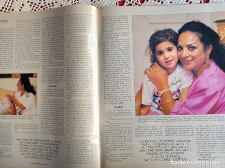 Coleccionismo de revistas y peri&oacute;dicos: lola flores alba flores