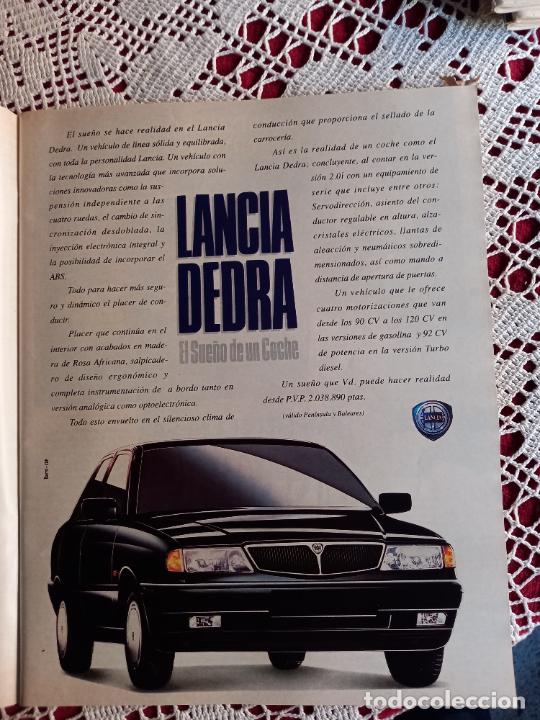 Coleccionismo de Revistas y Peri&oacute;dicos: anuncio fiat lancia dedra