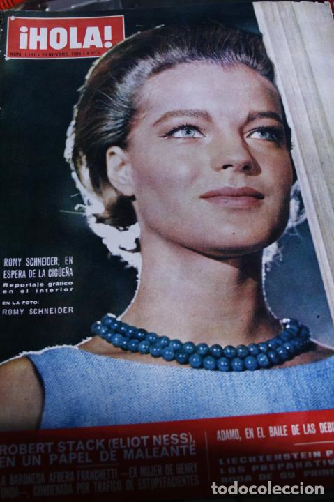 Coleccionismo de Revistas y Peri&oacute;dicos: ROMY SCHNEIDER CURD JUNHENS CARIN DOR GINA LOLLOBRIGIDA MISS WORLD DEAN REED 1966