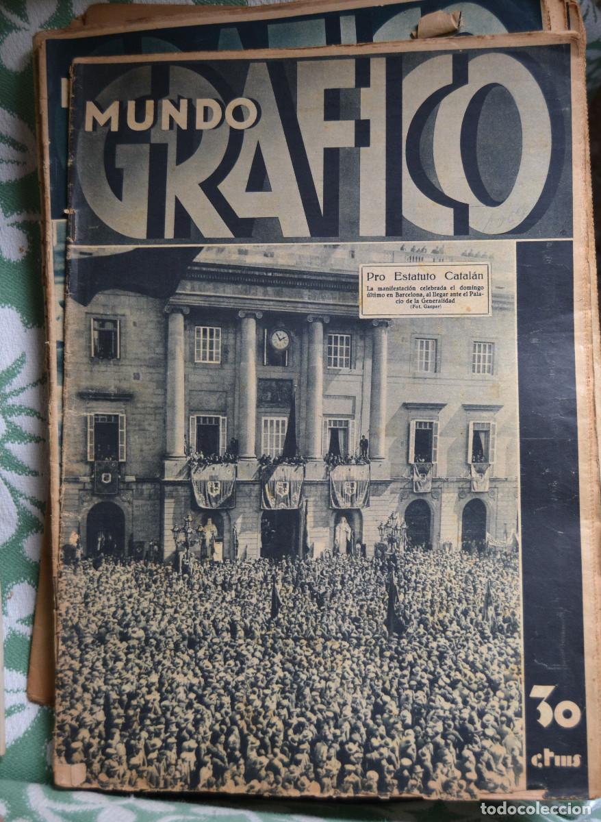 Coleccionismo de Revistas y Peri&oacute;dicos: MUNDO GR&Aacute;FICO: n&ordm; 1069 (27-4-32) Los barrios de la Feria y de la Macarena