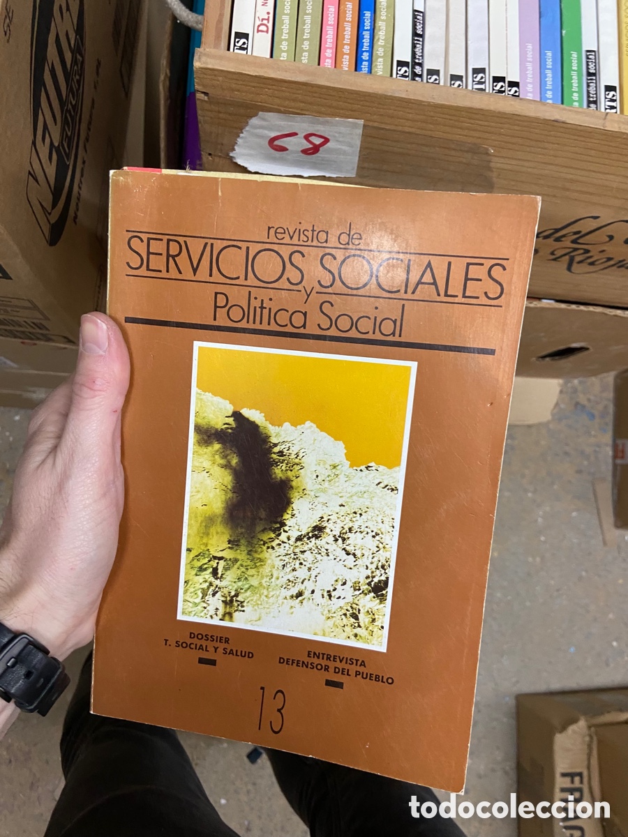 Coleccionismo de Revistas y Peri&oacute;dicos: Cj68 revista de SERVICIOS sociales politica social 13 defensor del pueblo, trabajo social y salud