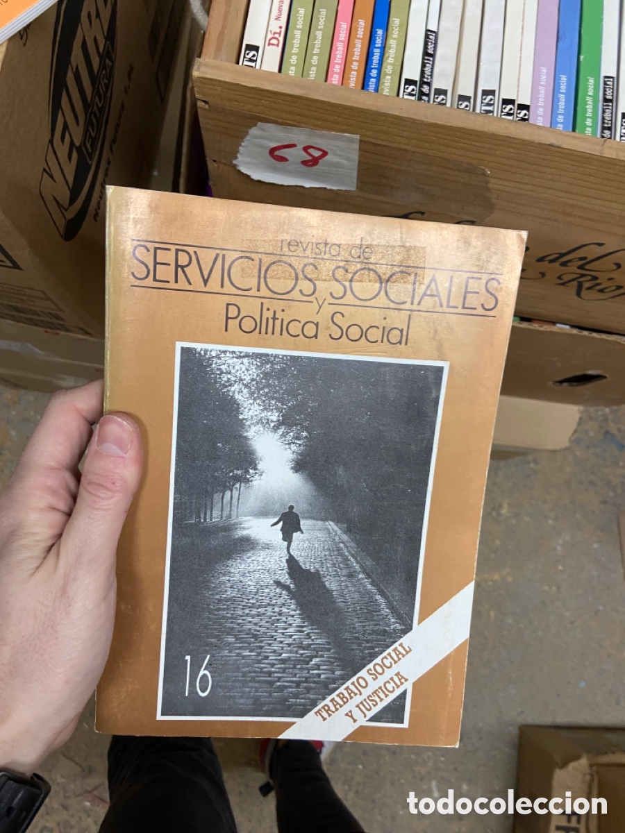 Coleccionismo de Revistas y Peri&oacute;dicos: Cj68 revista de SERVICIOS y sociales politica social 16 trabajo social y justicia