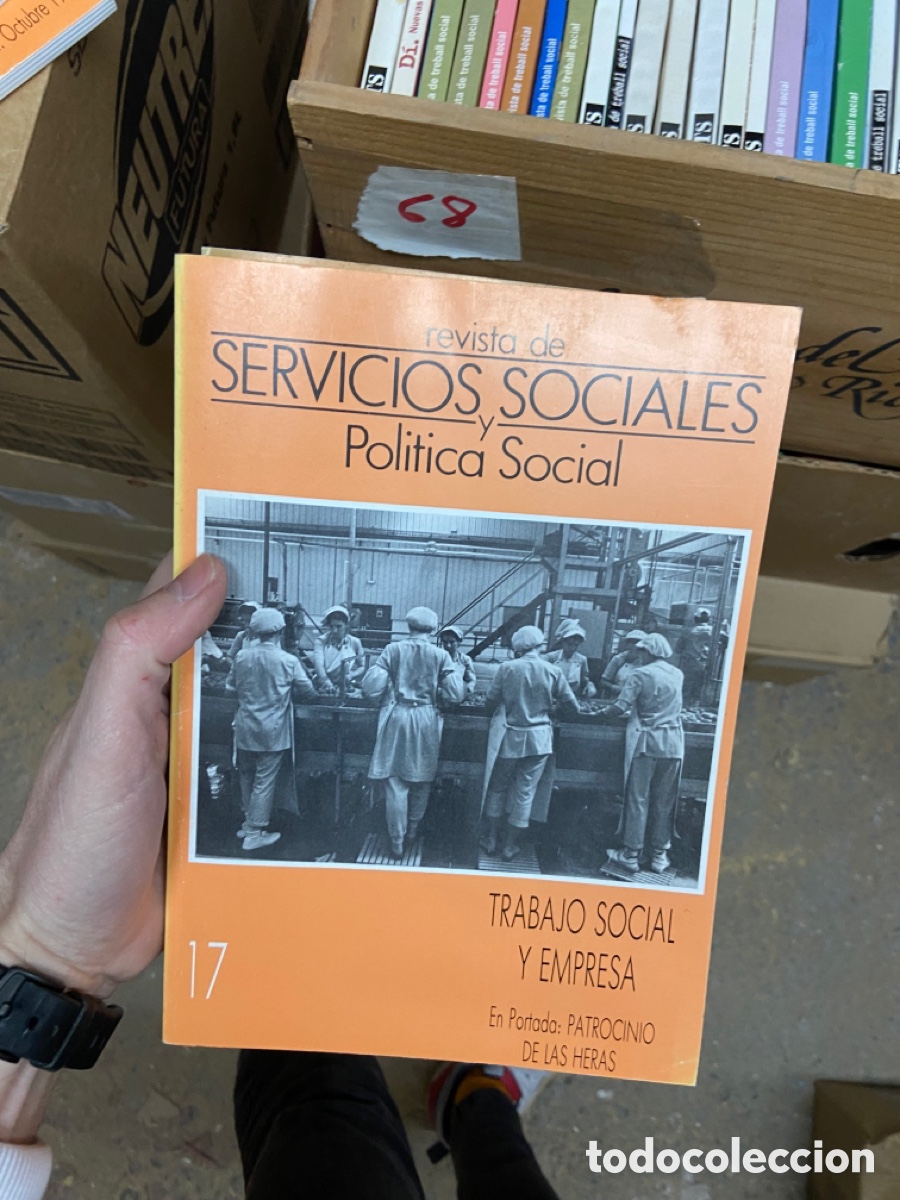 Coleccionismo de Revistas y Peri&oacute;dicos: Cj68 revista de SERVICIOS y sociales politica social 17 trabajo social y empresa