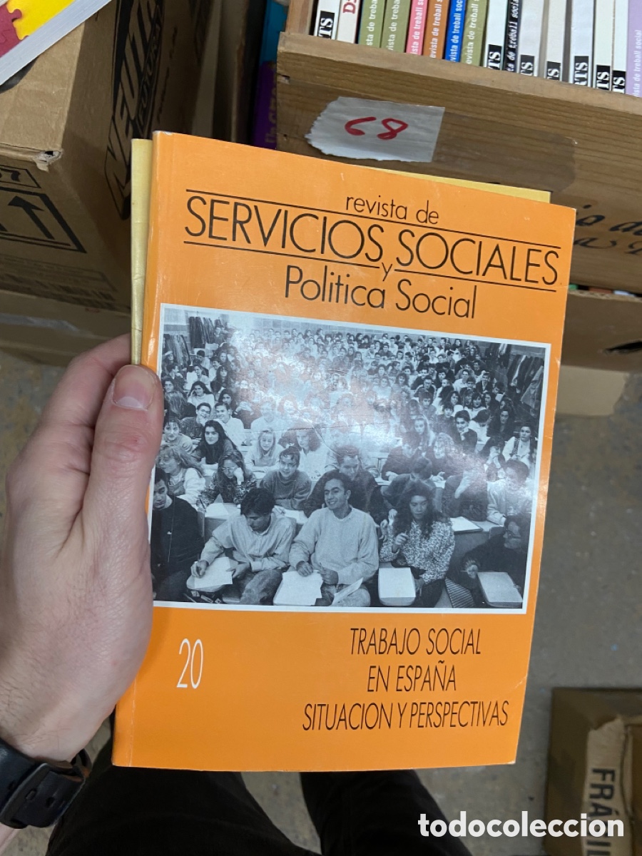 Coleccionismo de Revistas y Peri&oacute;dicos: Cj68 revista de SERVICIOS y sociales politica social 20 trabajo social en Espa&ntilde;a situaci&oacute;n y perspec