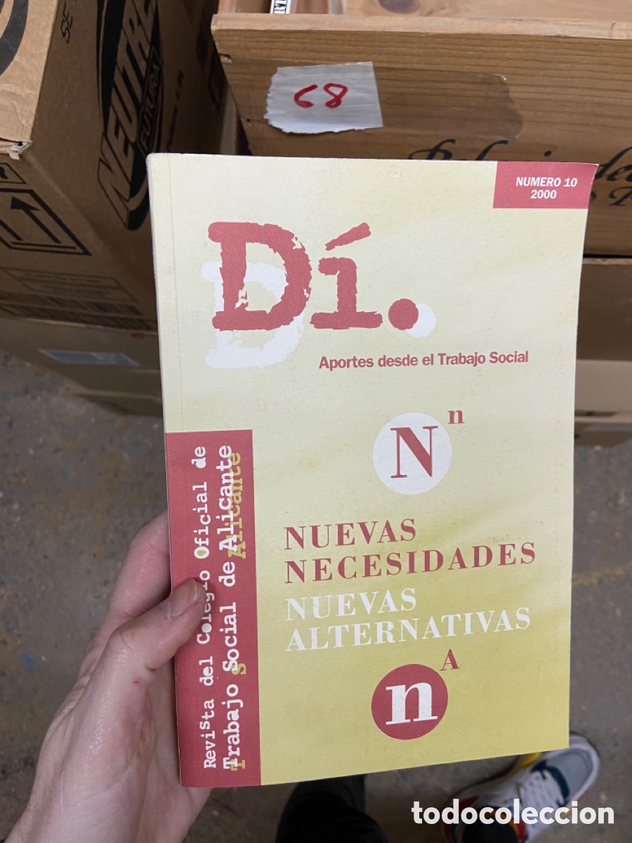 Coleccionismo de Revistas y Peri&oacute;dicos: Caja68 D&Iacute; - Aportes desde el Trabajo Social. NECESIDADES NUEVAS ALTERNATIVAS