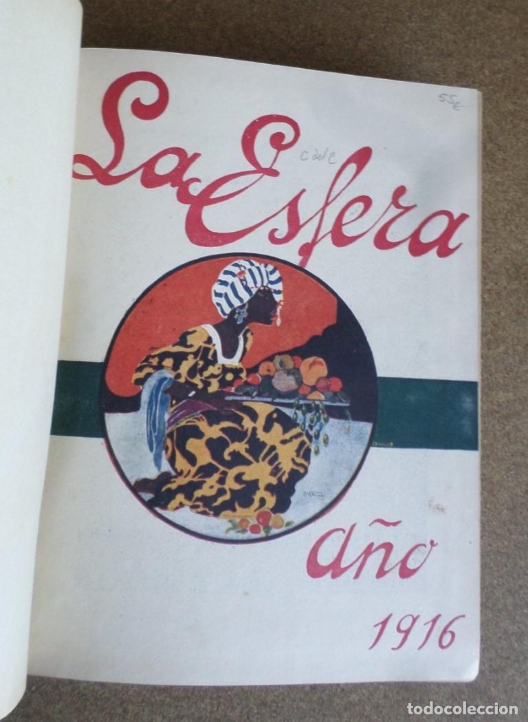 Coleccionismo de Revistas y Peri&oacute;dicos: LA ESFERA ilustraci&oacute;n mundial 1916 - tomo 1