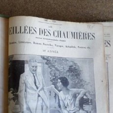 Coleccionismo de Revistas y Periódicos: LES VELLEES DES CHAUMIERES 1930 - 31 // 1 NOVIEMBRE 1930 - ULTIMO 17 OCTUBRE 1931 DEL 1 AL 101