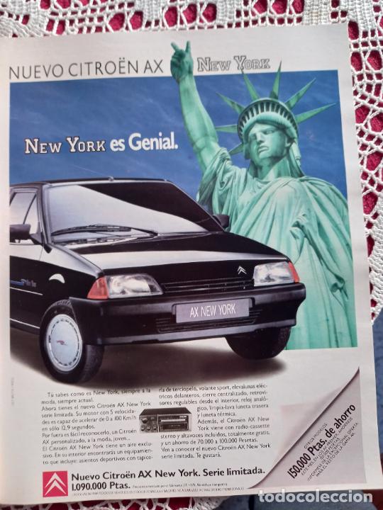 Coleccionismo de Revistas y Peri&oacute;dicos: anuncio citroen ax