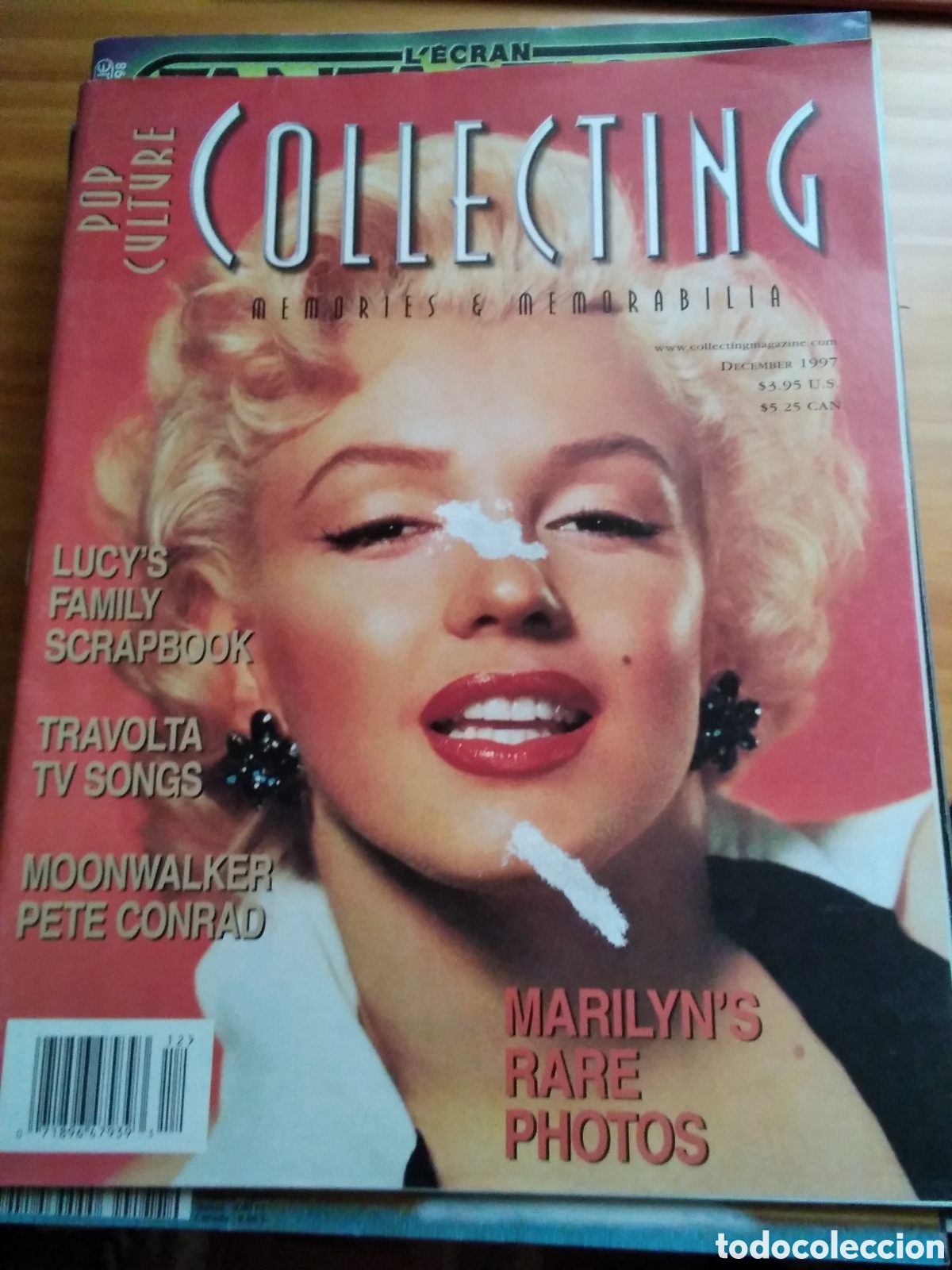 Coleccionismo de revistas y peri&oacute;dicos: Collecting revista americana art&iacute;culos para coleccionista 1997 diciembre Marilyn Monroe
