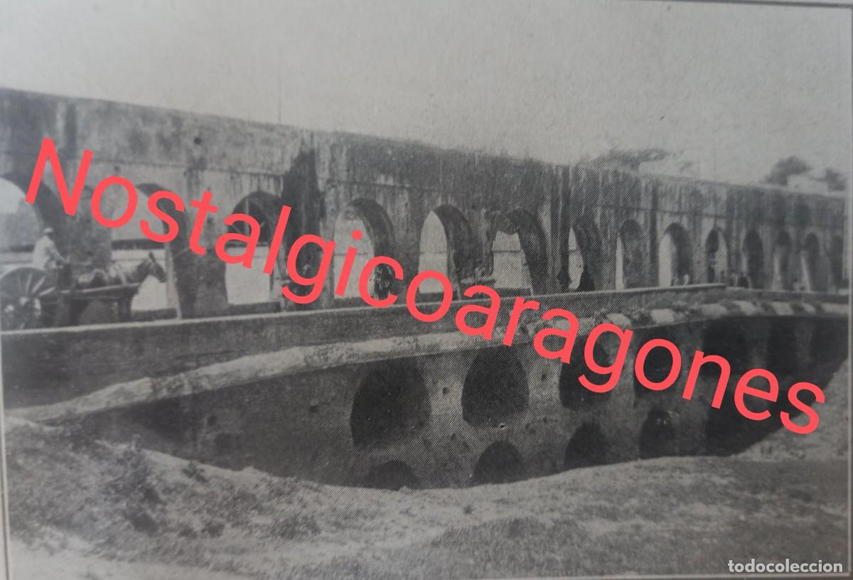 Sammeln von Zeitschriften und Zeitungen: Sevilla ca&ntilde;os de Carmona protesta evitar su demolici&oacute;n foto hoja revista principio siglo XX 191G