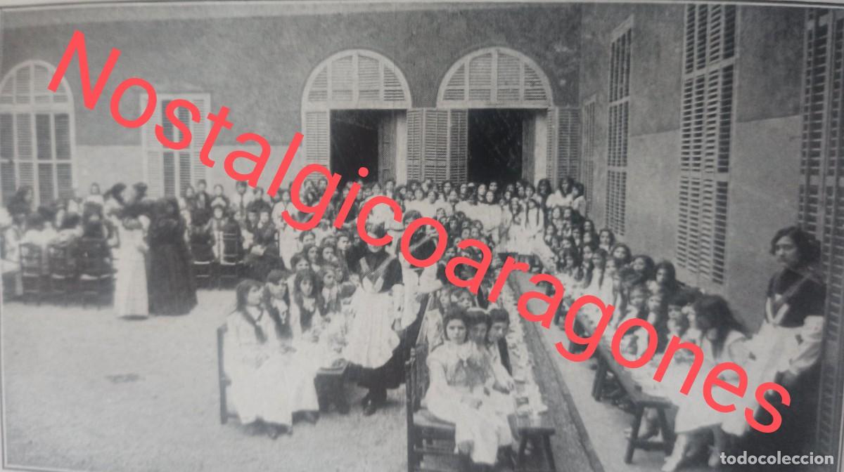 Coleccionismo de revistas y peri&oacute;dicos: Barcelona ropero N Sra Mercedes comida colegio LoretoFoto hoja revista principio siglo XX 191G