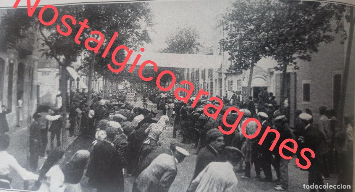 Coleccionismo de Revistas y Peri&oacute;dicos: Meta Sabadell Carrera ciclista Peugeot Sarria, Barcelona foto hoja revista principio siglo XX 191G