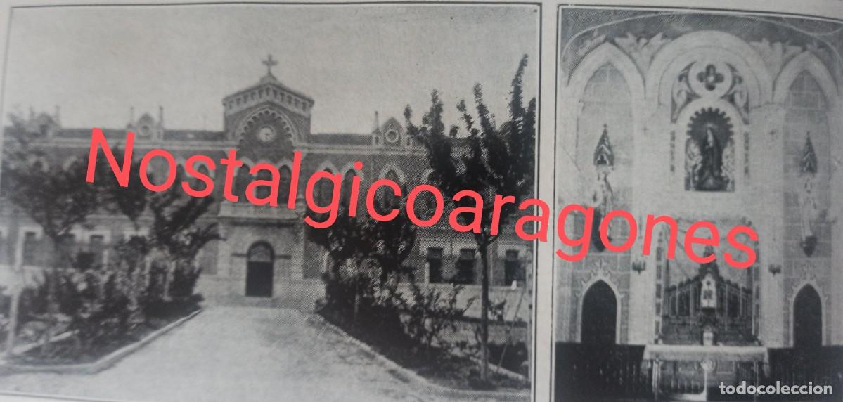 Collection Magazines and Newspapers: Madrid orfanato fundaci&oacute;n Caldeiro foto hoja revista principio siglo XX 191G