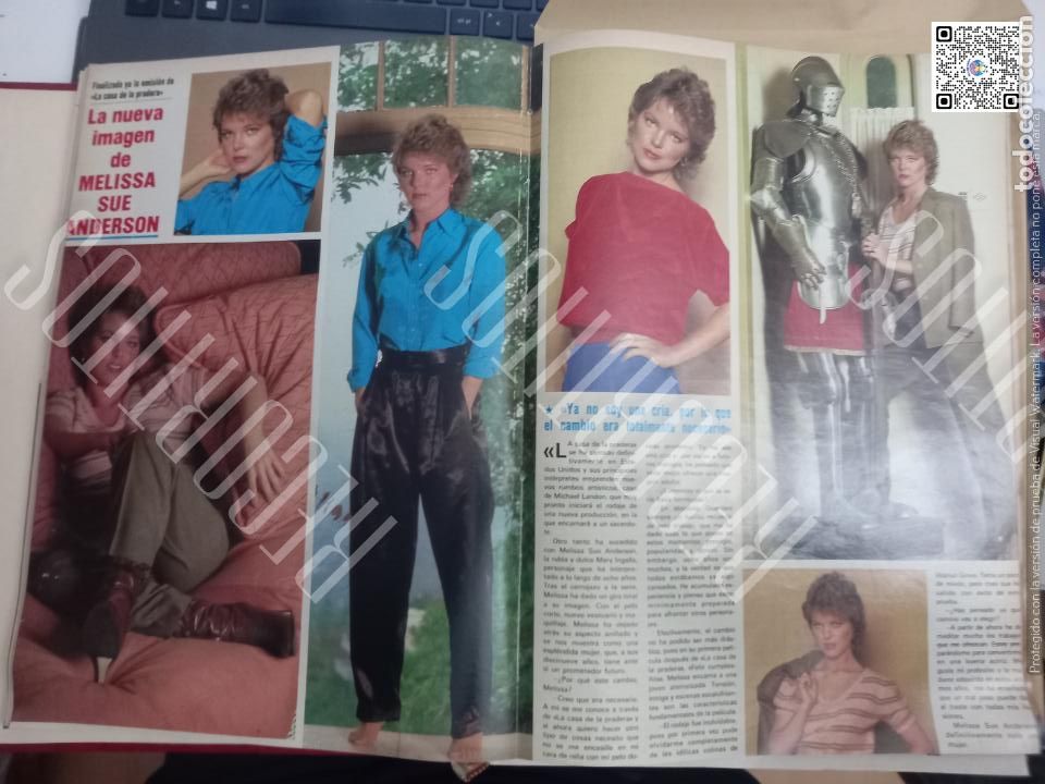 Colecionismo de Revistas e Jornais: MELISSA SUE ANDERSON LA CASA DE LA PRADERA