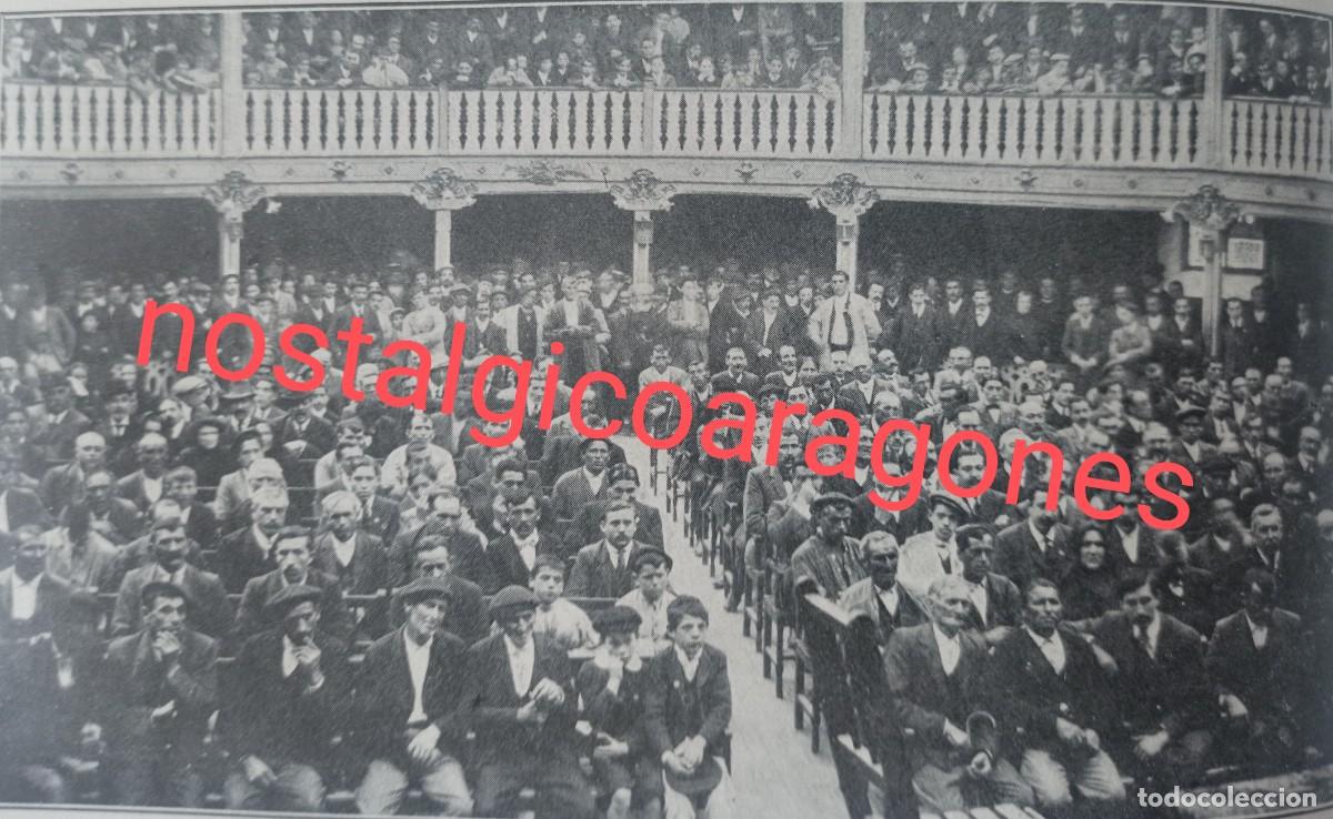 Collection Magazines and Newspapers: Vitoria inauguraci&oacute;n c&iacute;rculo Jaimista en teatro Circo foto hoja revista principio siglo XX 191G
