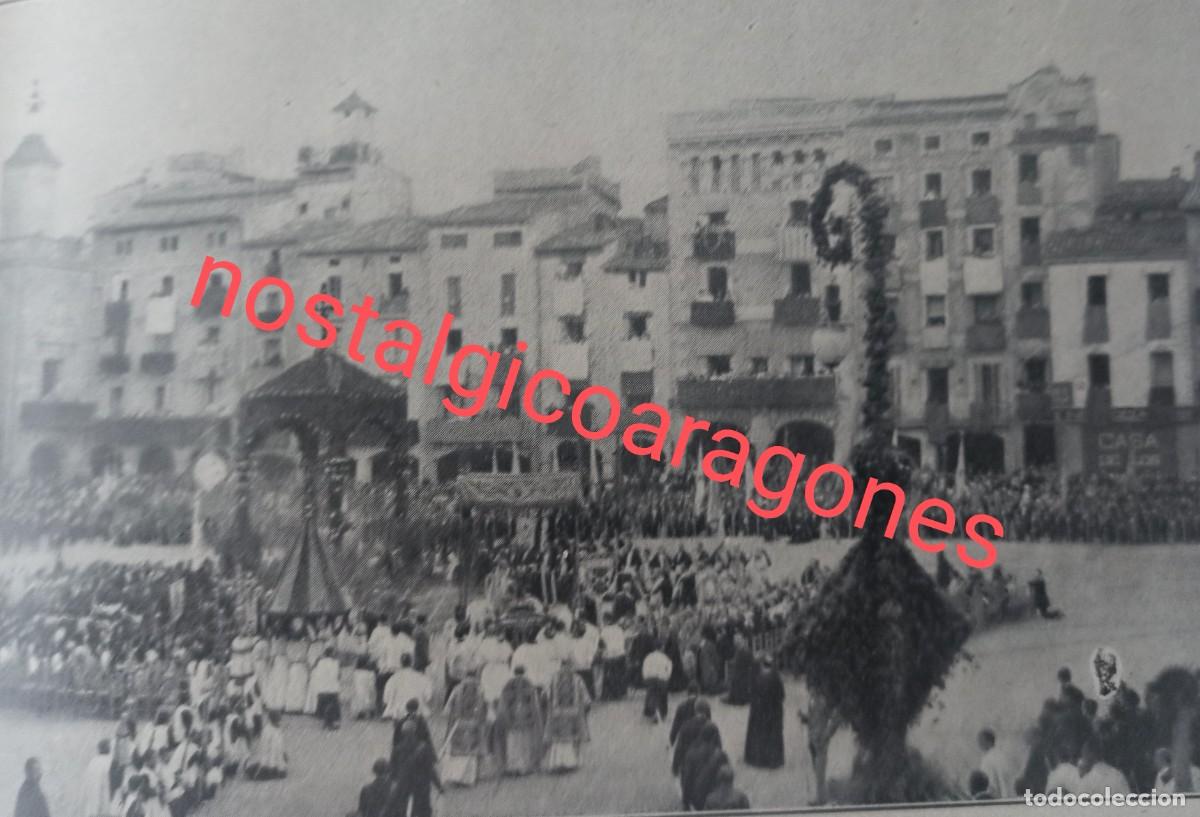 Collection Magazines and Newspapers: Vich procesi&oacute;n templete plaza Mayor foto hoja revista principio siglo XX 191G