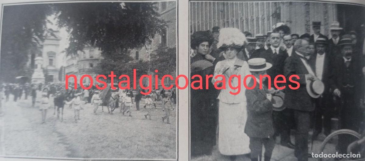 Collezionismo di Riviste e Giornali: Madrid revista, Cruz Roja general Polavieja foto hoja revista principio siglo XX 191G