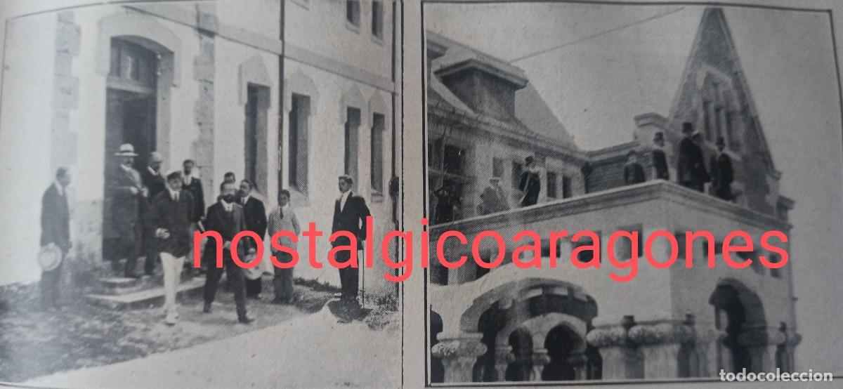Collection Magazines and Newspapers: Santander D Alfonso Sanatorio Pedroza obras Magdalena foto hoja revista principio siglo XX 191G