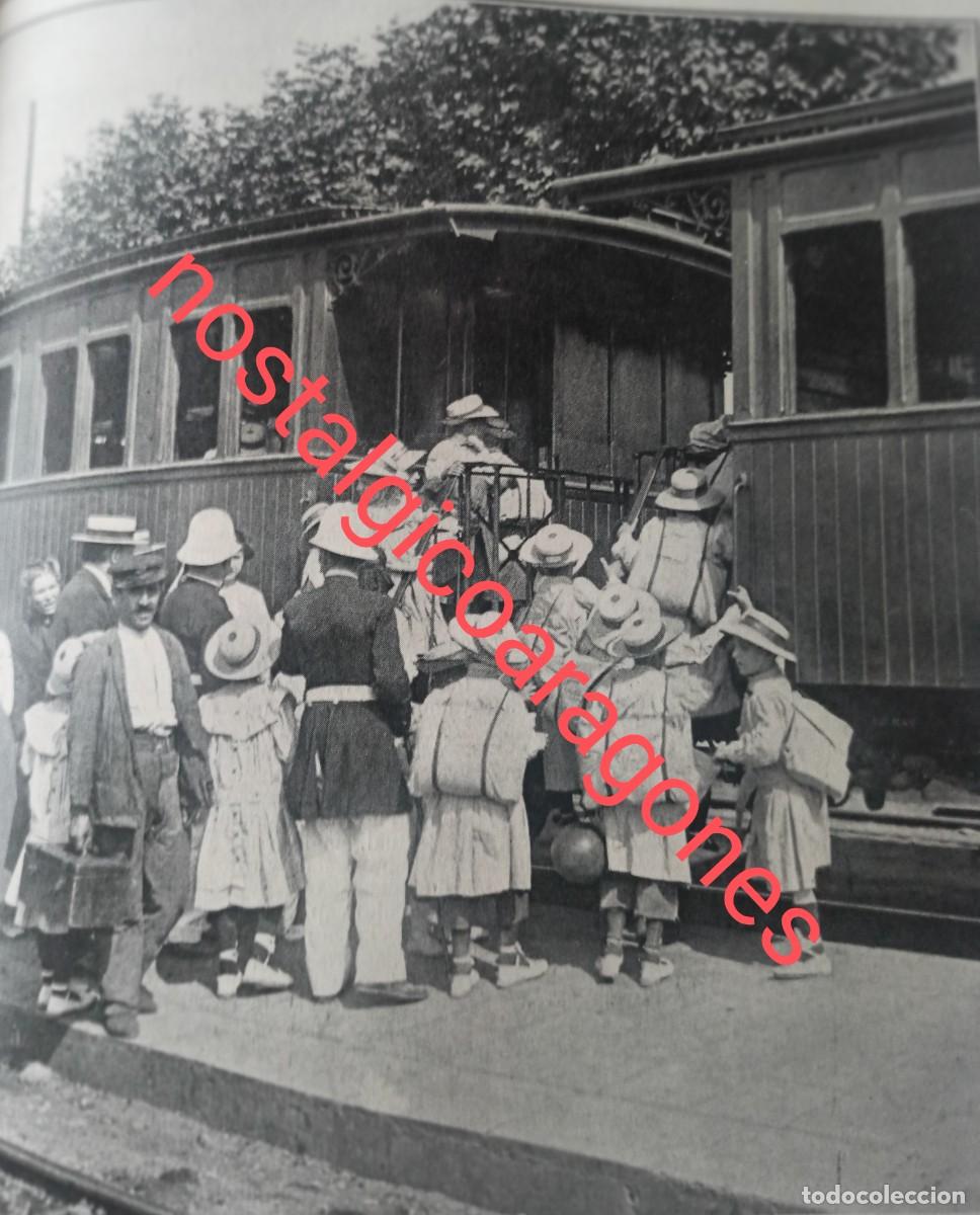 Collection Magazines and Newspapers: Barcelona tren colonias escolares estaci&oacute;n de Francia foto hoja revista principio siglo XX 191G