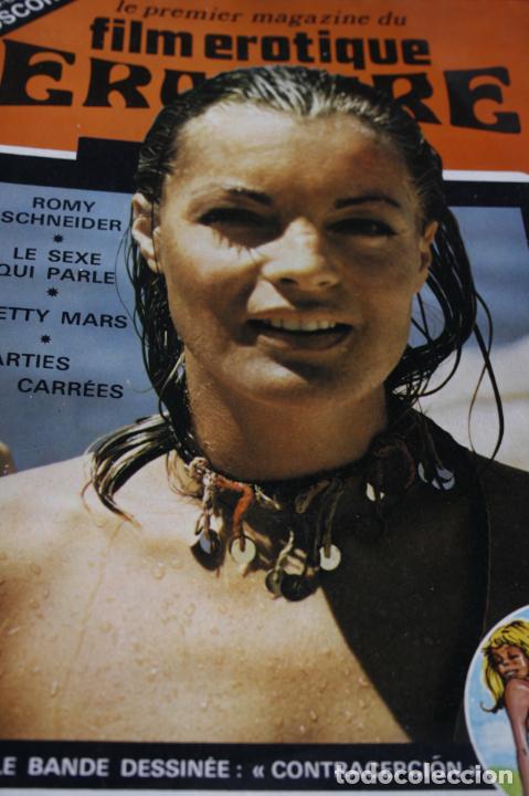 Coleccionismo de Revistas y Peri&oacute;dicos: REVISTA EROTICA FRANCESA ROMY SCHNEIDER MAX PECAS
