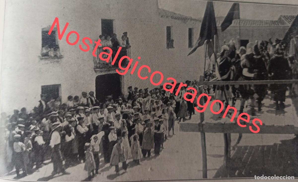 Collectionnisme de Revues et Journaux: Albi&ntilde;ana Tarragona el misterio representaci&oacute;n foto hoja revista principio siglo XX 191G