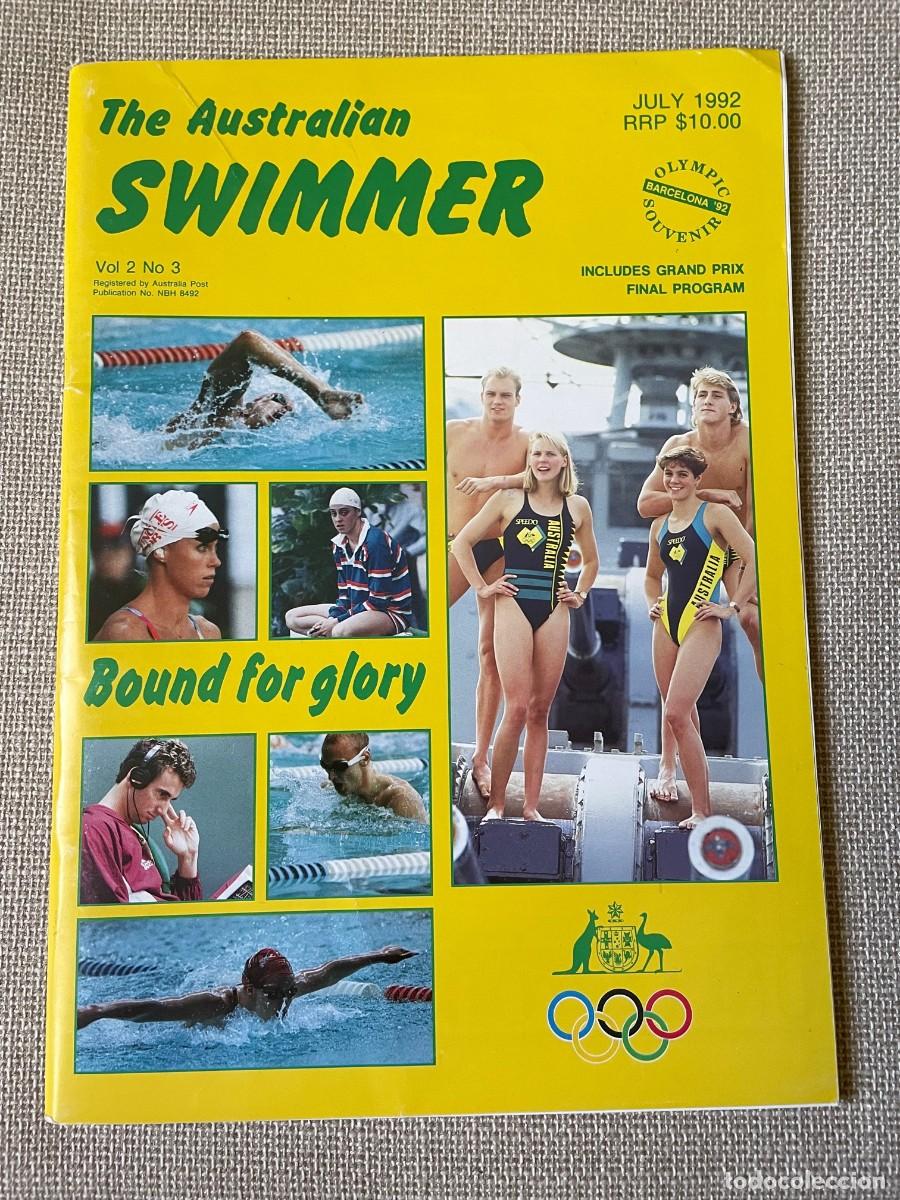 Coleccionismo de revistas y peri&oacute;dicos: REVISTA AUSTRALIANA DE DEPORTES 1992 CON PUBLICIDAD DE LAS OLIMPIADAS DE BARCELONA 92 SPEEDO