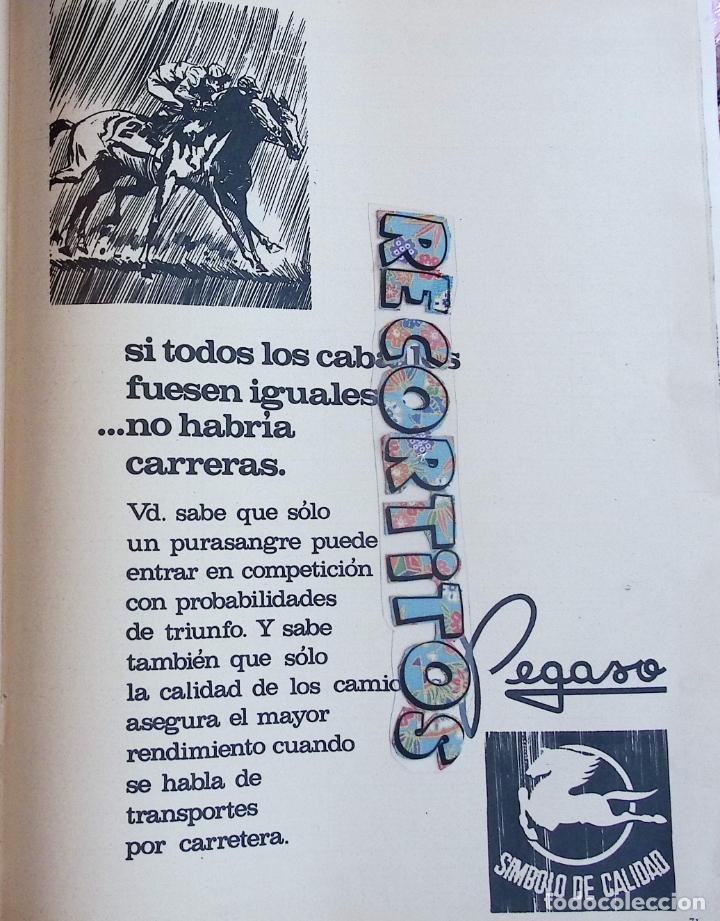 Coleccionismo de revistas y peri&oacute;dicos: ANUNCIO CAMIONES PEGASO