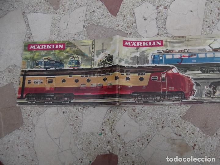 Colecionismo de Revistas e Jornais: catalogos de modelismo ferroviario, marklin 1965-66, 64 paginas 27 x 18, color