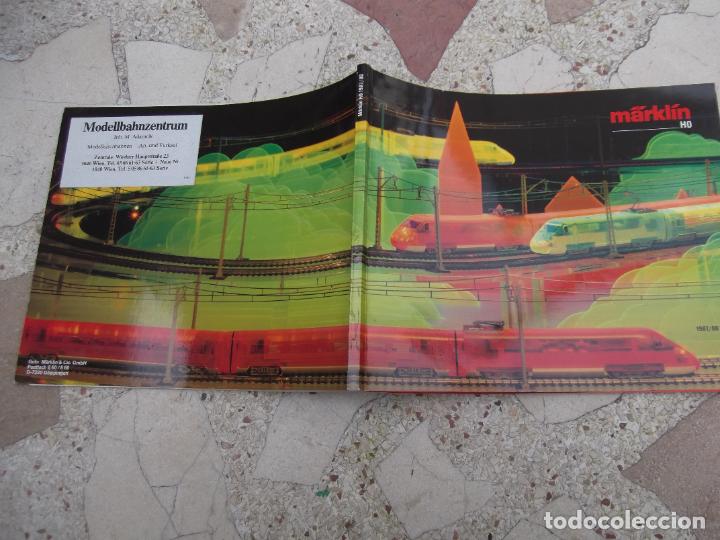 Colecionismo de Revistas e Jornais: catalogos de modelismo ferroviario, marklin 1987-88, 176 paginas 27 x 22, color