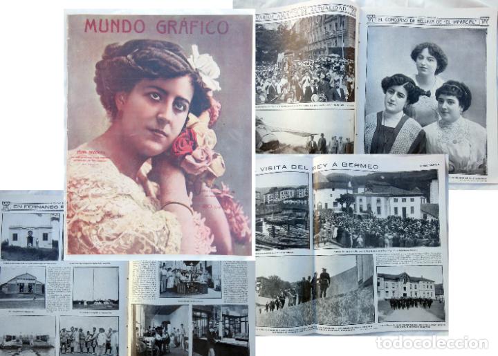 Coleccionismo de Revistas y Peri&oacute;dicos: MUNDO GR&Aacute;FICO. Revista Popular Ilustrada. A&ntilde;o II, N&uacute;m 44, 28 Agosto 1912