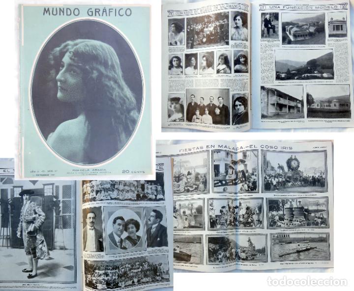 Coleccionismo de Revistas y Peri&oacute;dicos: MUNDO GR&Aacute;FICO. Revista Popular Ilustrada. A&ntilde;o II, N&uacute;m 46, 11 Septiembre 1912