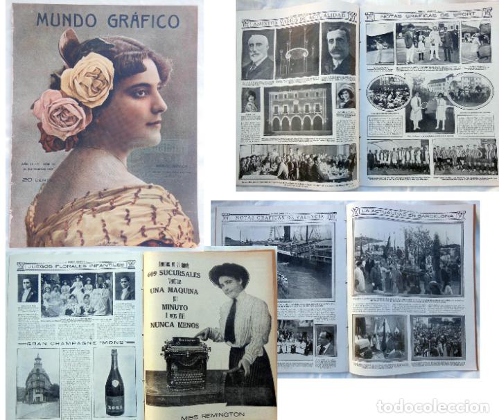 Coleccionismo de Revistas y Peri&oacute;dicos: MUNDO GR&Aacute;FICO. Revista Popular Ilustrada. A&ntilde;o II, N&uacute;m 47, 18 Septiembre 1912