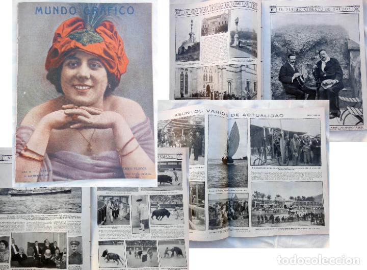 Coleccionismo de Revistas y Peri&oacute;dicos: MUNDO GR&Aacute;FICO. Revista Popular Ilustrada. A&ntilde;o II, N&uacute;m 48, 25 Septiembre 1912