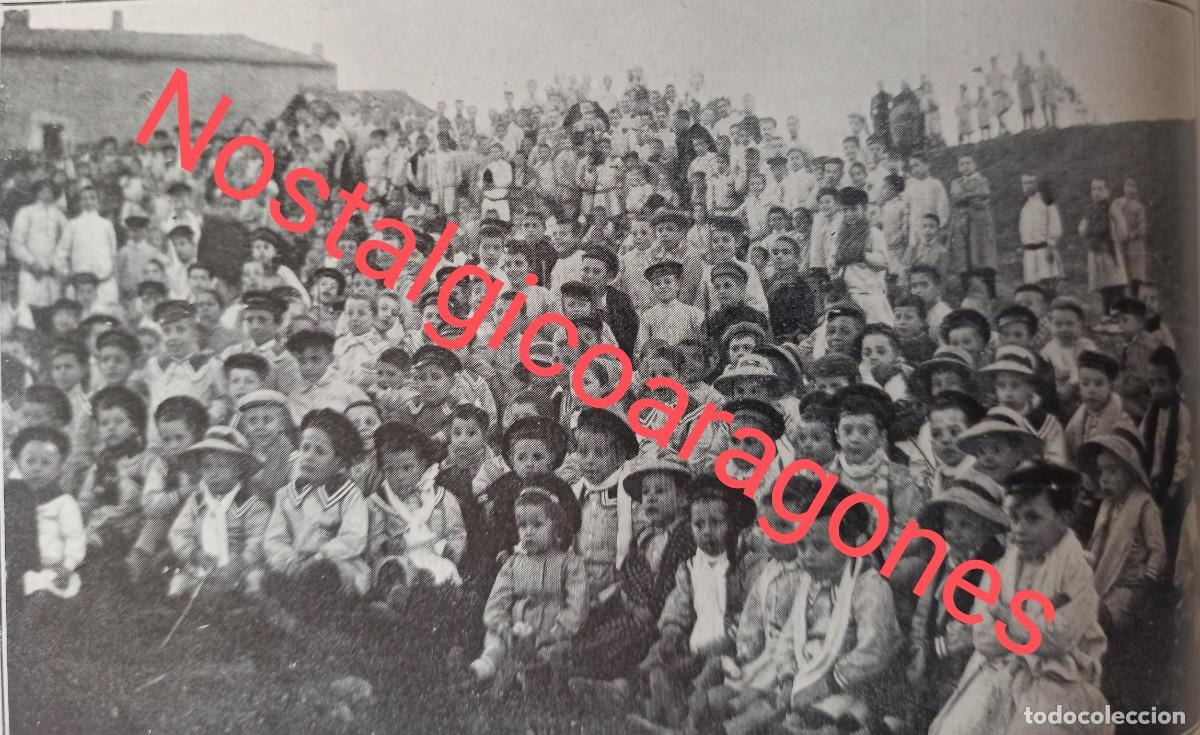 Coleccionismo de revistas y peri&oacute;dicos: Tarrasa alumnos Escuelas Pias foto hoja revista principio siglo XX 191G