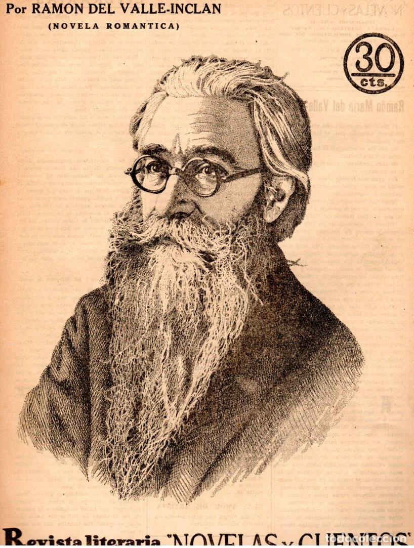 Coleccionismo de revistas y peri&oacute;dicos: RAMON DEL VALLE-INCLAN *** SONATA DE ESTIO **** REVISTA LITERARIA NOVELAS Y CUENTOS