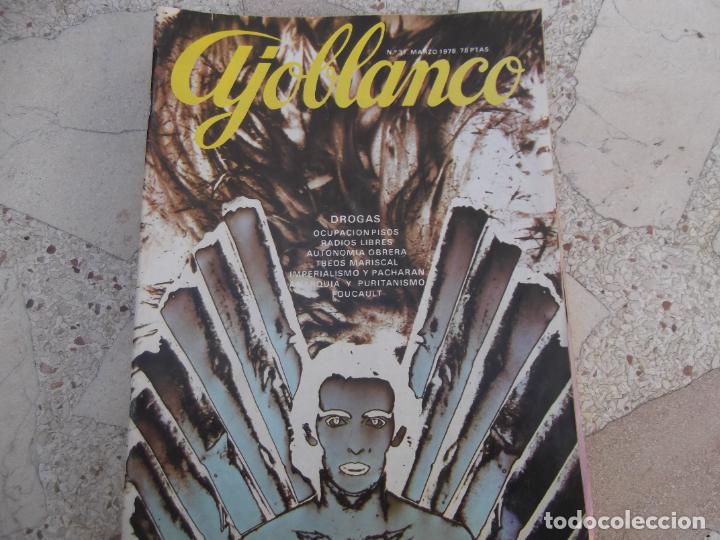 Coleccionismo de revistas y peri&oacute;dicos: ajoblanco n&ordm; 31 , 1978, 1 epoca, drogas, ocupacion pisos, radios libres, tbo mariscal