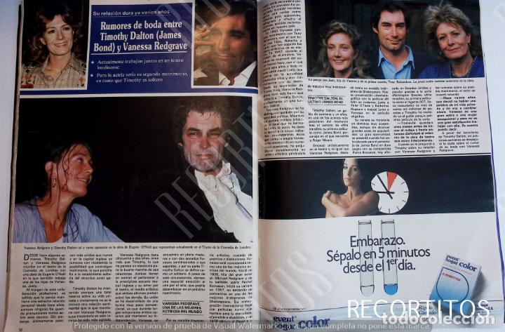 Coleccionismo de Revistas y Peri&oacute;dicos: TIMOTHY DALTON JAMES BOND 007 VANESSA REDGRAVE