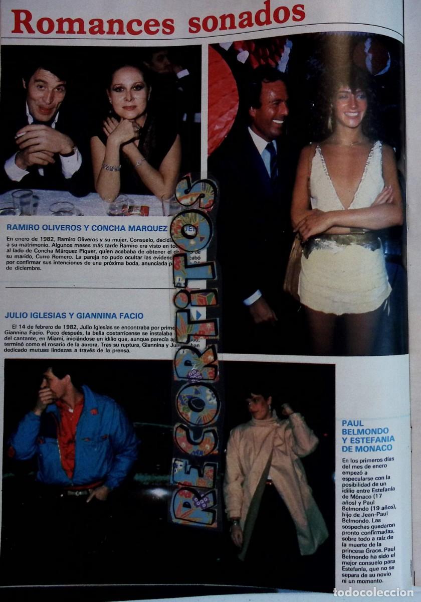 Coleccionismo de Revistas y Peri&oacute;dicos: estefania de monaco paul belmondo concha marquez piquer giannina facio julio iglesias