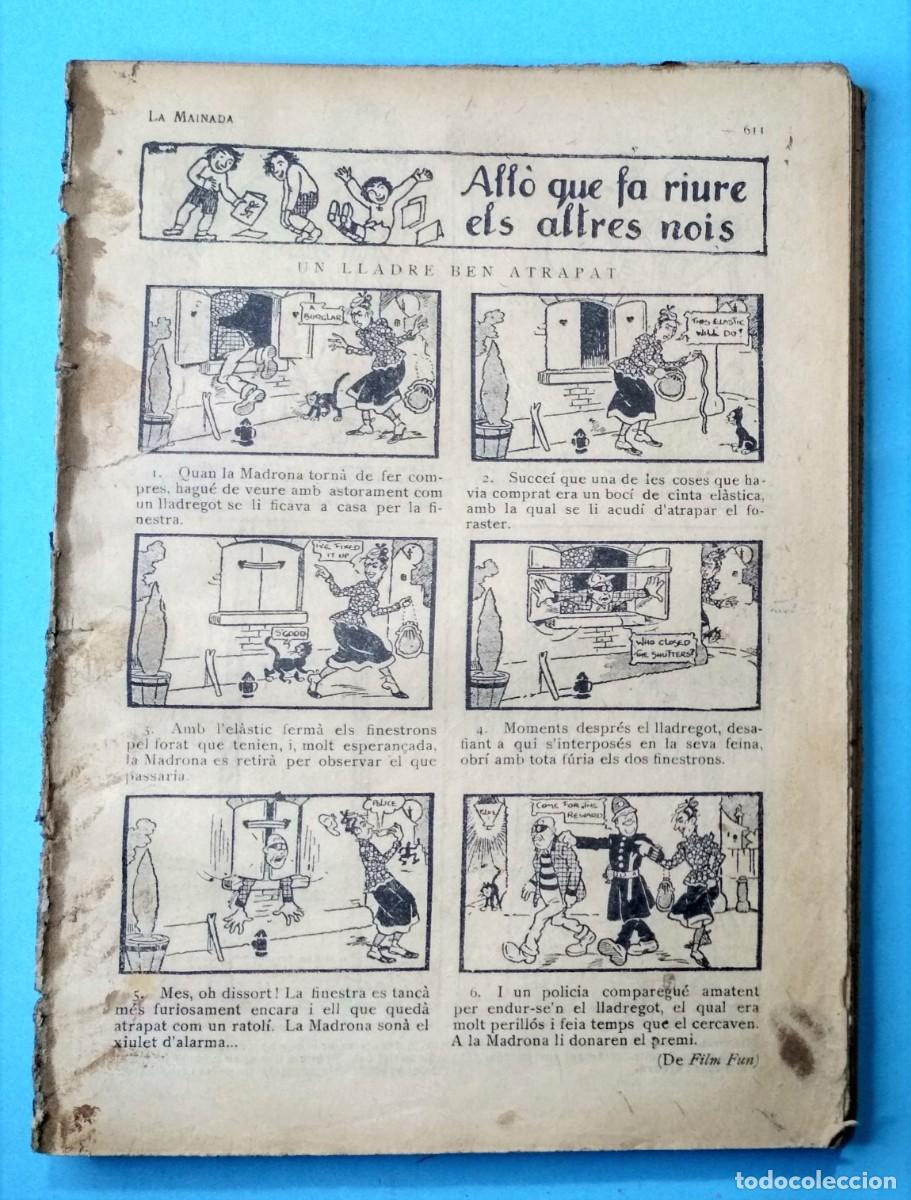 Collection Magazines and Newspapers: LA MAINADA. SETMANARI IL.LUSTRAT DELS INFANTS DE CATALUNYA. DEL 12 N&Uacute;MEROS, 1923.